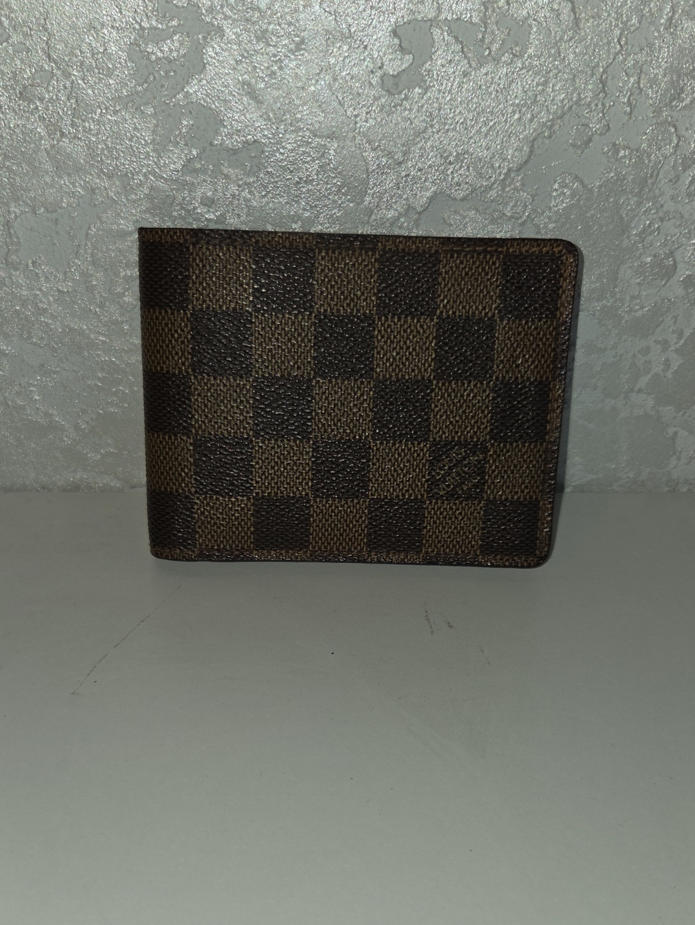 Louis Vuitton Brown Damier Canvas Bi-Fold Wallet